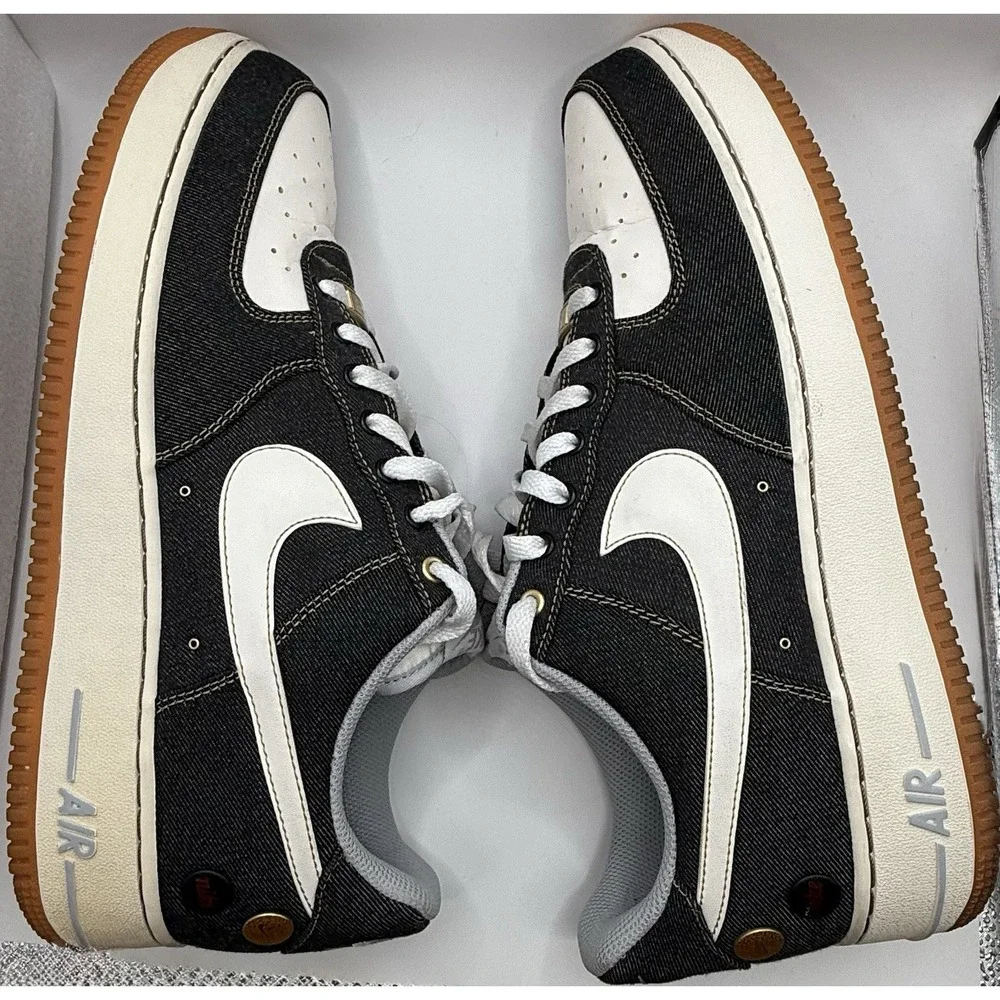 Nike Air Force 1-'07 Denim 630930-001‎ Limited Edition Men's Size 12 (B Grade)